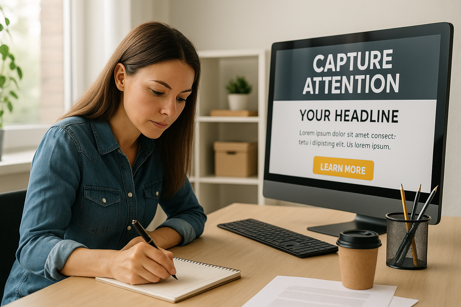 Captura la Atención: Cómo Escribir un Anuncio Atractivo Sin Ser Diseñador