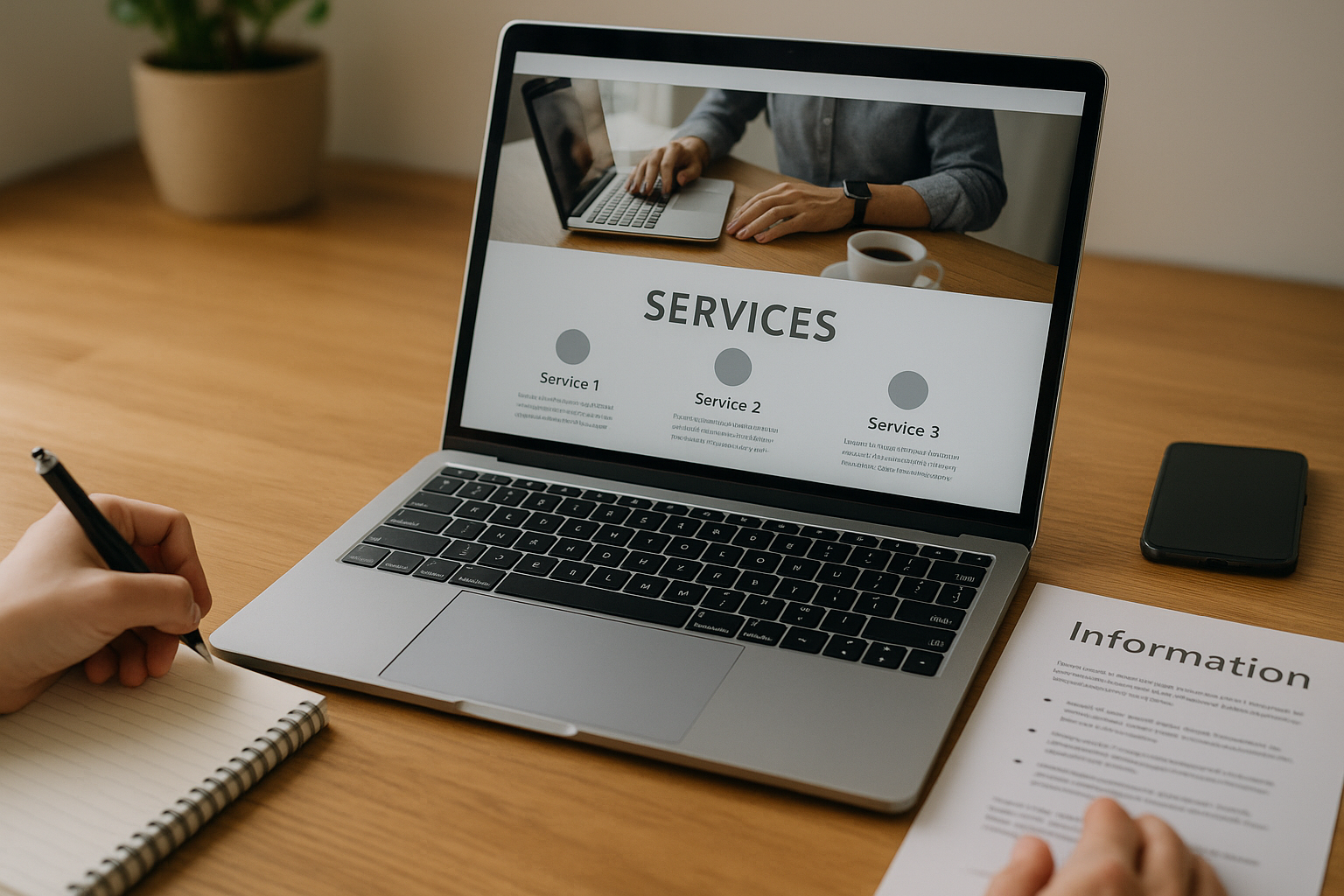Información Clave para la Página de Tu Negocio de Servicios
