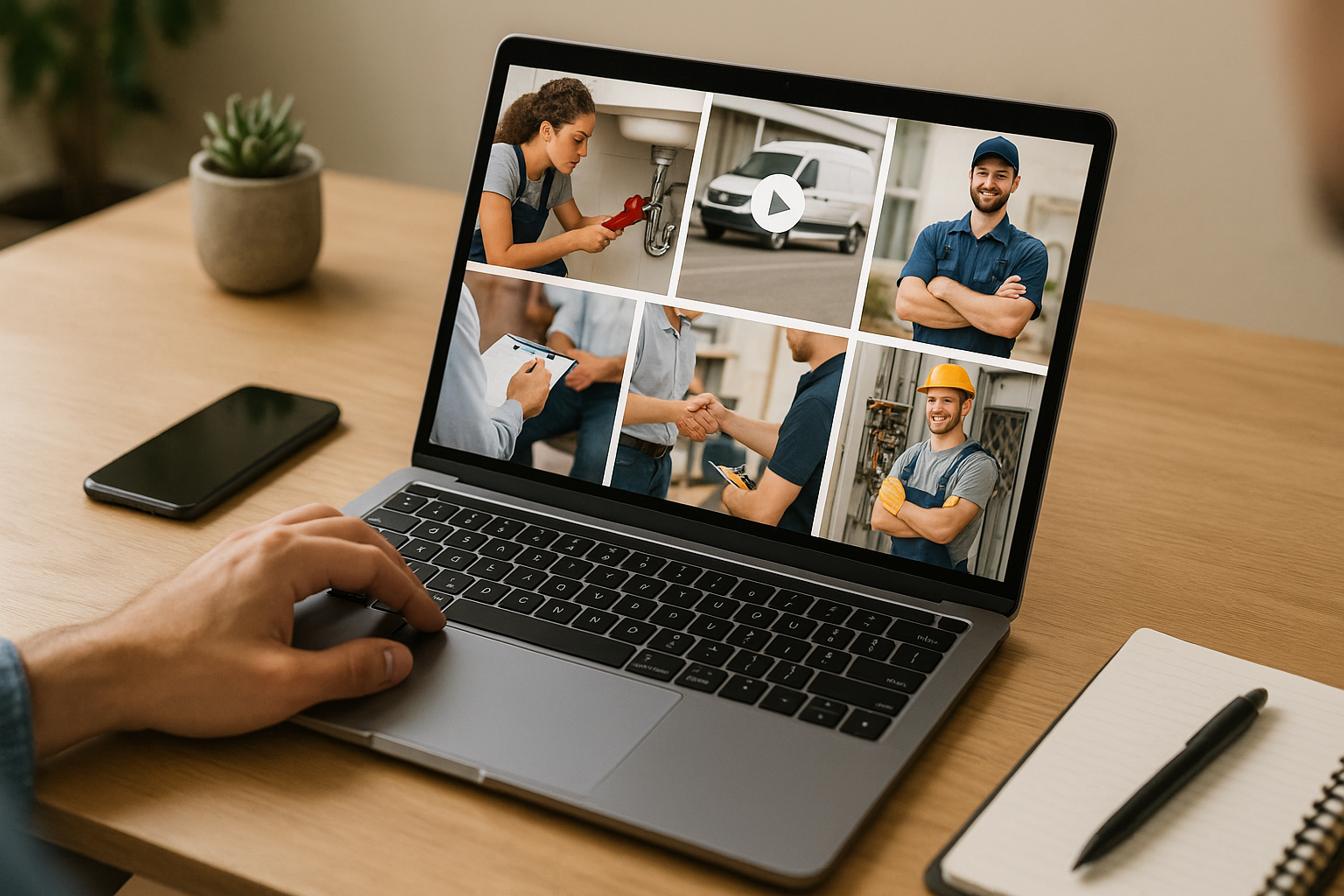 Elige Imágenes y Videos que Impulsen tu Negocio de Servicios